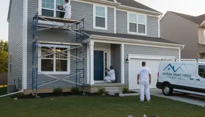 Professional house painters in Lancaster PA providing exterior and interior home painting services