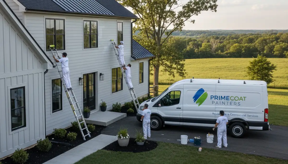 Professional house painters in Lancaster PA providing exterior and interior home painting services