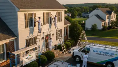 Professional house painting service in Lancaster, PA by PaintingLancasterPA.com