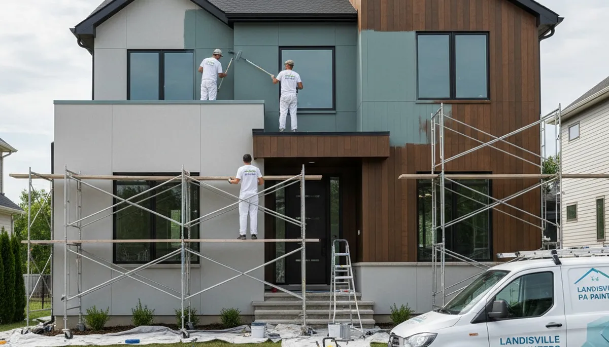 House painting service in Lancaster, PA for residential interior and exterior home painting