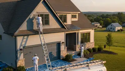 Lancaster PA house painting services by PaintingLancasterPA.com
