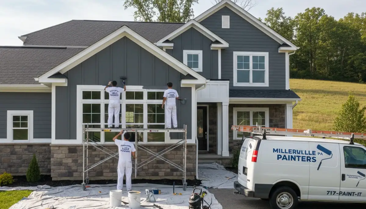Professional house painters in Lancaster PA providing expert residential painting services