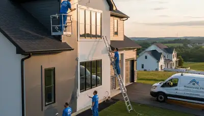 Professional house painting service in Lancaster, PA for interior and exterior homes