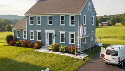 Professional house painters in Lancaster, PA delivering interior and exterior painting services