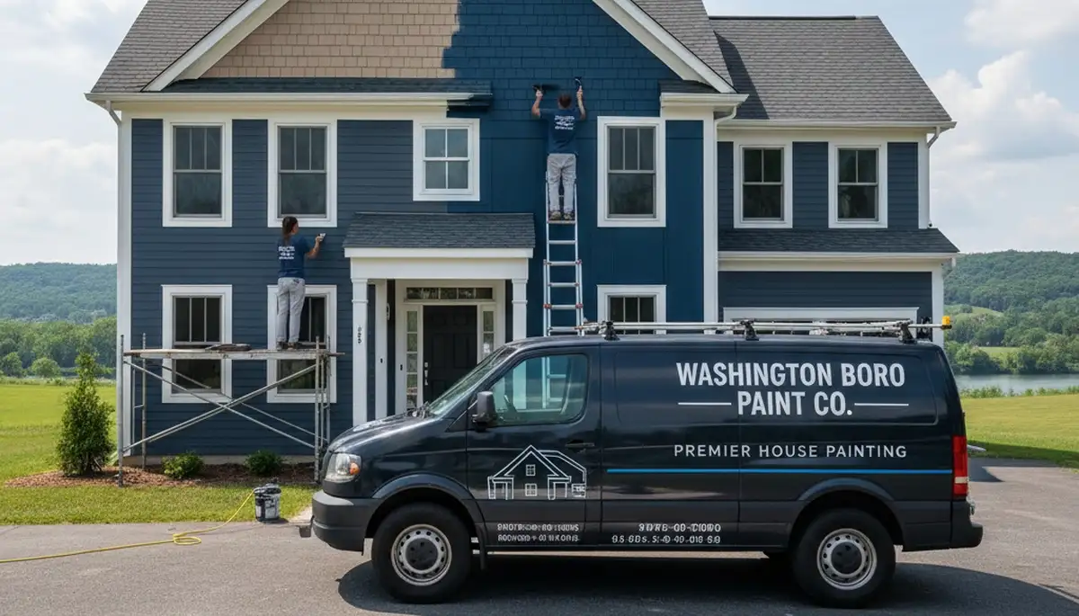 Professional house painters providing exterior home painting services in Lancaster, PA