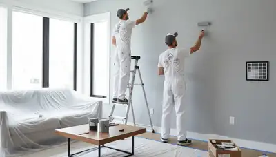 Professional interior house painting in Lancaster, PA by expert local painters