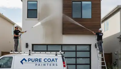 Professional pressure cleaning on Lancaster PA home siding removes dirt, mold, and mildew buildup